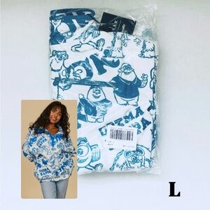 Cakeworthy X Monsters University Fleece Jacket Unisex Size L